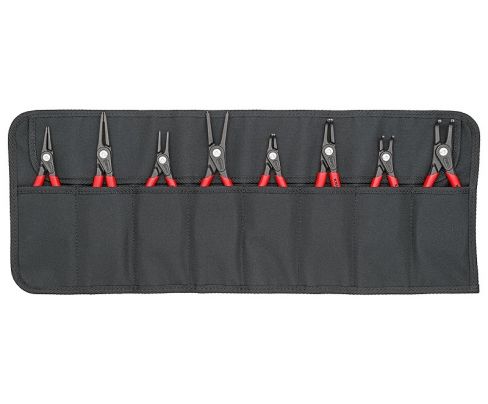 Комплект прецизионных щипцов для стопорных колец, 8 предметов Knipex KN-001958V02
