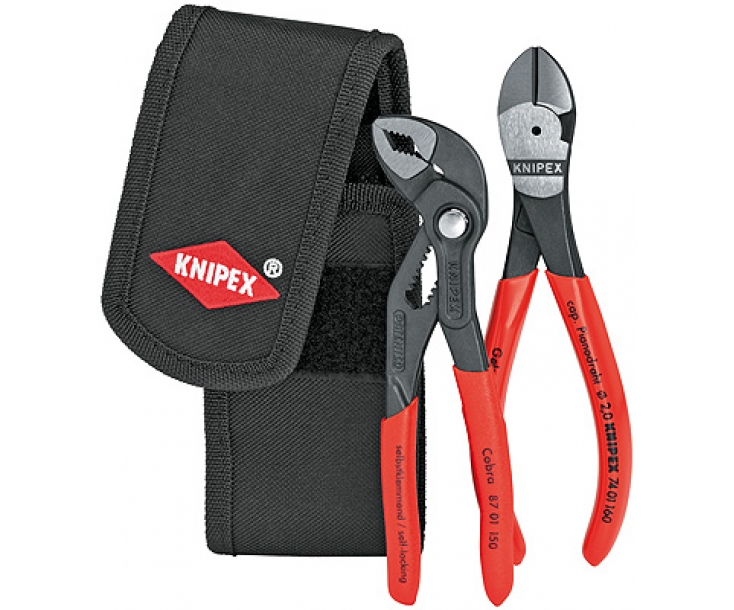 Набор мини-клещей в поясной сумке Knipex KN-002072V02