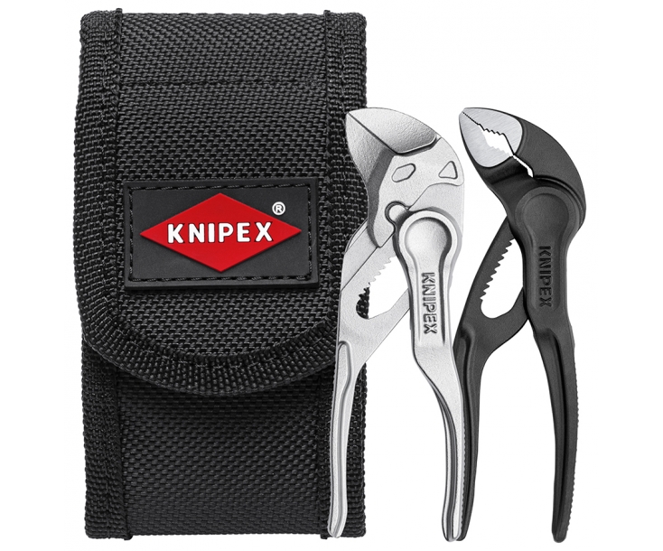 Набор мини-клещей XS в поясной сумке Knipex KN-002072V04XS