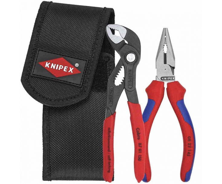 Набор мини-клещей в поясной сумке Knipex KN-002072V06