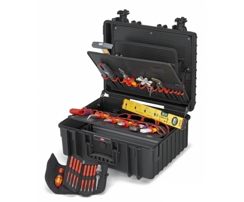 Чемодан с инструментом Robust34 Elektro 26 предметов Knipex KN-002136