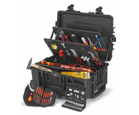 Чемодан с инструментом Robust45 Elektro 63 предмета Knipex KN-002137