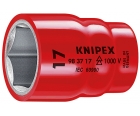 Торцовая головка VDE для винтов с шестигранной головкой с внутренним квадратом 3/8" Knipex KN-983719
