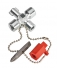 Ключ для распространенных электрошкафов и систем запирания Knipex KN-001103