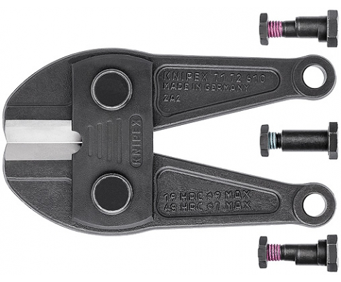 Запасная ножевая головка в комплекте с болтами для 7172610 Knipex KN-7179610