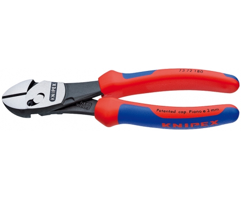 KNIPEX TwinForce кусачки боковые, высокой мощности KN-7372180BK