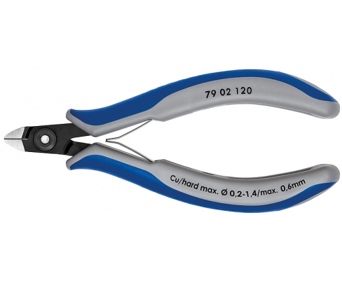Прецизионные кусачки боковые для электроники Knipex KN-7902120