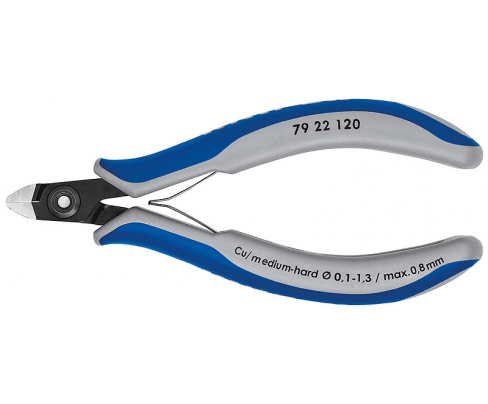 Прецизионные кусачки боковые для электроники Knipex KN-7922120