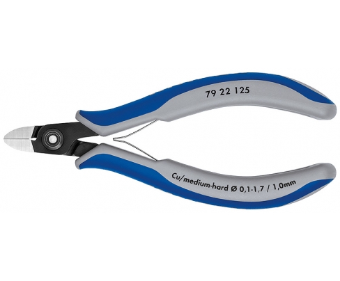 Прецизионные кусачки боковые для электроники Knipex KN-7922125