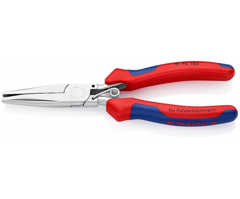 Плоскогубцы для удержания обивочных скоб Knipex KN-9192180