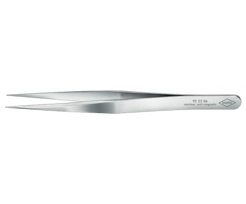Пинцет антимагнитный прецизионный, тонкие губки Knipex KN-922206 