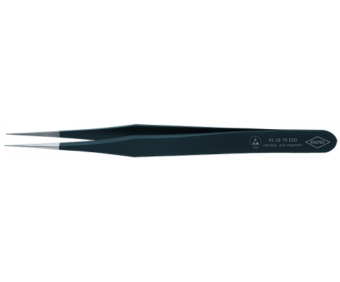 Пинцет для прецизионных работ, антистатический Knipex KN-922870ESD