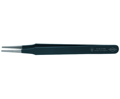 Пинцет для прецизионных работ, антистатический Knipex KN-925874ESD