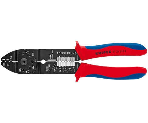 Клещи зажимные для опрессовки Knipex KN-9721215B