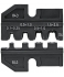Плашка опрессовочная для неизолированных штекеров 2,8 + 4,8 мм Knipex KN-974904