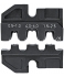 Плашка опрессовочная для неизолированных штекеров 4,8 + 6,3 мм Knipex KN-974905