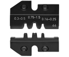 Плашка опрессовочная для трубчатых контактов Knipex KN-974944
