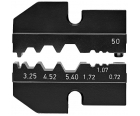 Плашка опрессовочная для коаксиального штекера/автомобилный телефон Knipex KN-974950