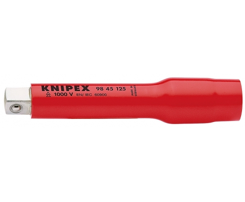 Удлинитель с внутренним / внешним квадратом 1/2" VDE изолированный Knipex KN-9845125