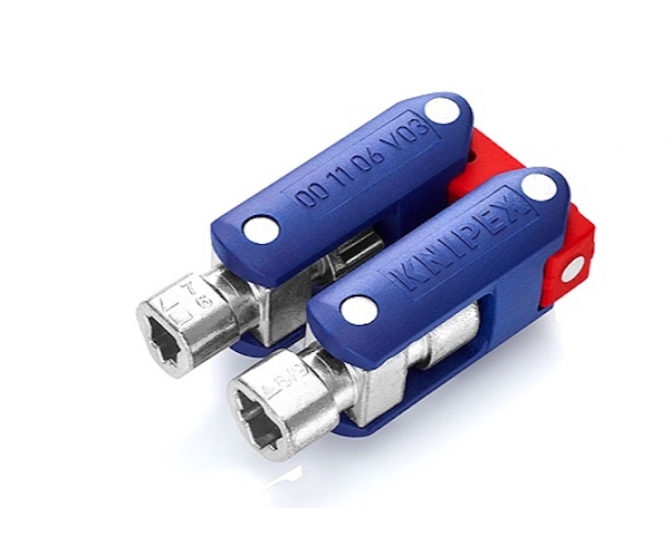Универсальный ключ DoubleJoint для семи систем доступа Knipex KN-001106V03