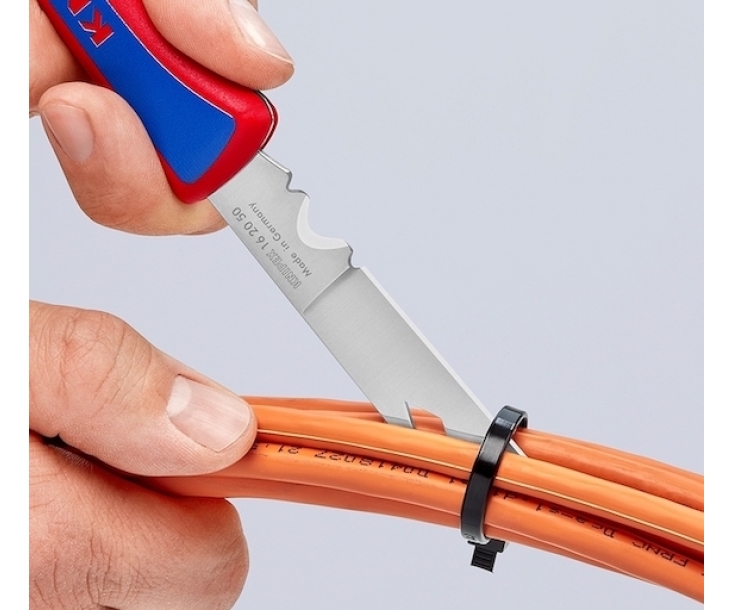 Универсальный складной нож электрика Knipex KN-162050SB