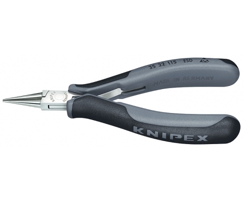 Плоскогубцы захватные для электроники антистатические Knipex KN-3532115ESD
