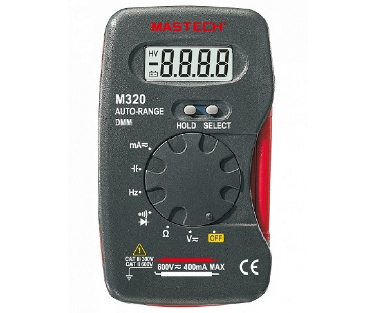 Мультиметр цифровой PeakMeter Mastech M320