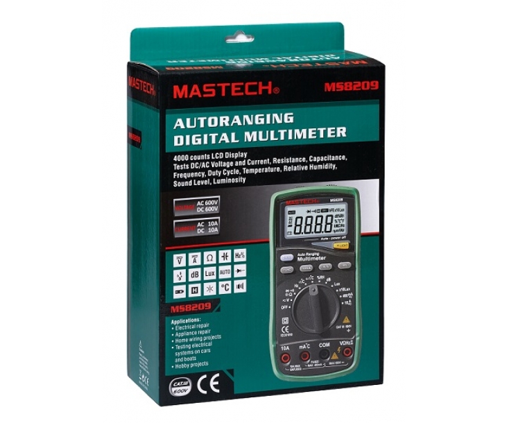 Мультиметр цифровой Mastech MS8209