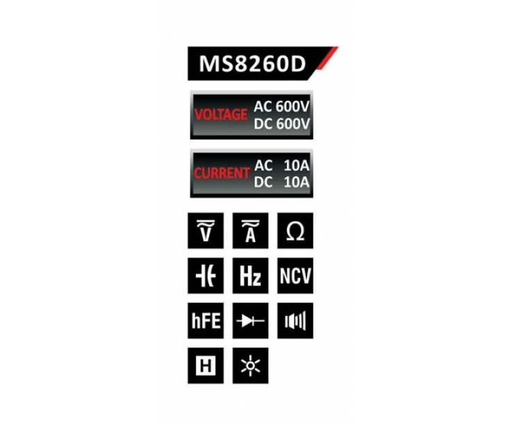 Мультиметр цифровой Mastech MS8260D