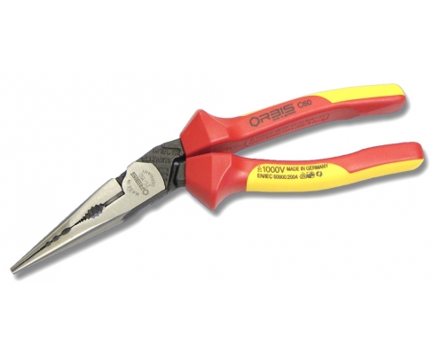 Плоскокруглогубцы EvoTel C60 VDE 220 мм Orbis 21-150/40RV