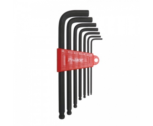 Набор штифтовых ключей HEX ProsKit 8PK-025