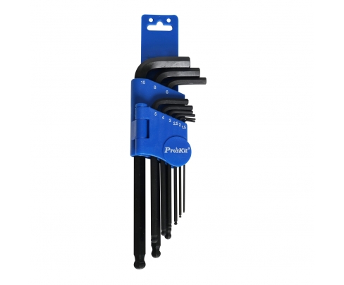 Набор штифтовых ключей HEX ProsKit 8PK-028
