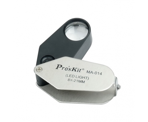 Лупа ручная с подсветкой ProsKit MA-014