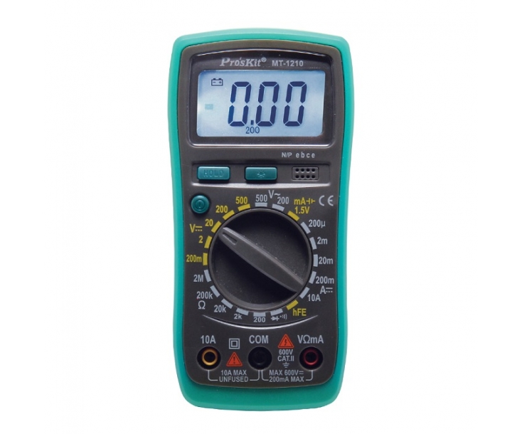 Мультиметр цифровой компактный ProsKit MT-1210