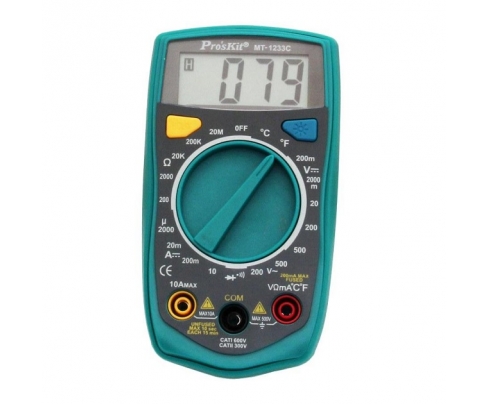 Мультиметр цифровой ProsKit MT-1233C