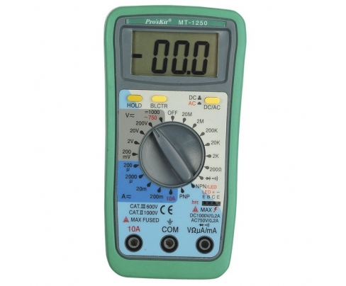Мультиметр цифровой ProsKit MT-1250