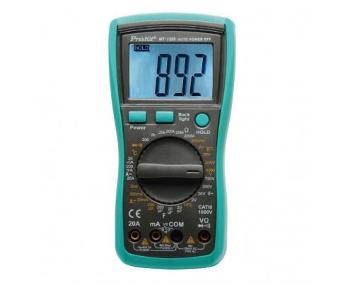 Мультиметр цифровой ProsKit MT-1280