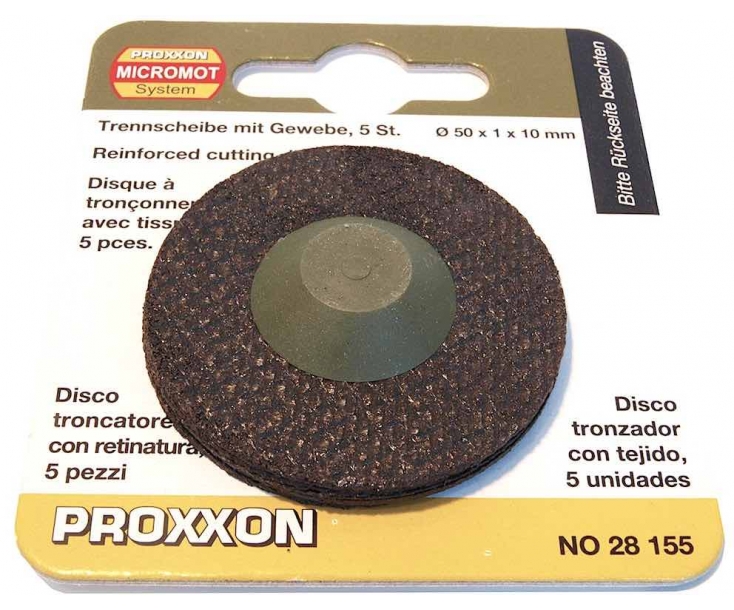 Отрезные диски армированные Proxxon Ø 50 мм 28155 5 шт.