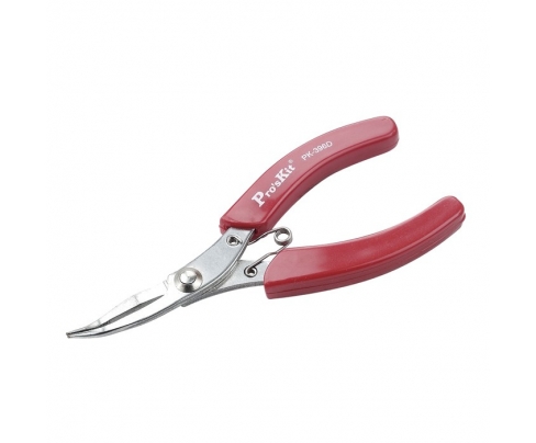 Длинногубцы прецизионные из нерж. стали Proskit 1PK-396D