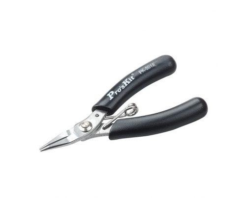 Микродлинногубцы нерж. прециз. антистатик ProsKit 1PK-501E