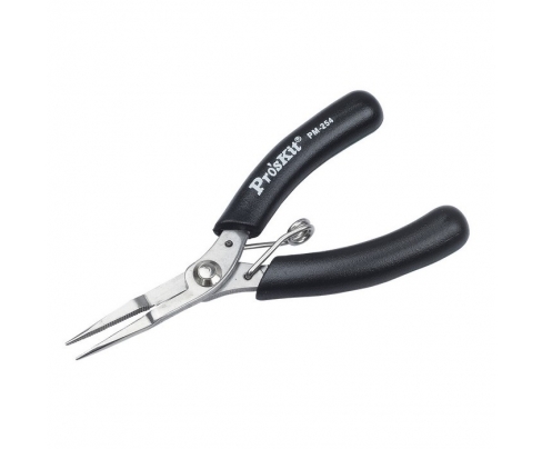 Минидлинногубцы-кусачки прямые ProsKit PM-254