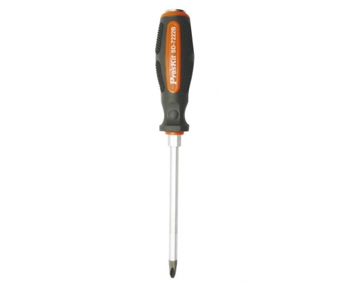 Отвертка крестовая Phillips ударная ProsKit SD-7222B PH3