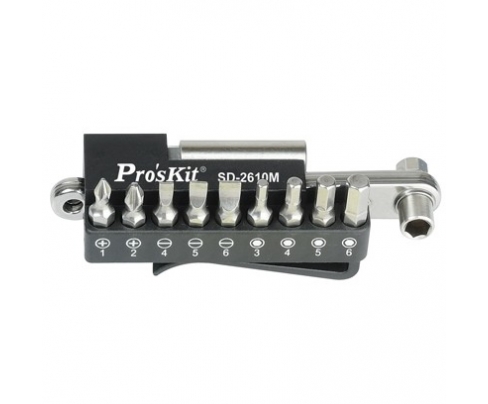Набор бит с трещоткой ProsKit SD-2610M