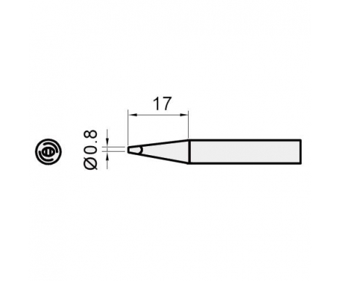 Жало для паяльника ProsKit 5SI-216N-0.8D