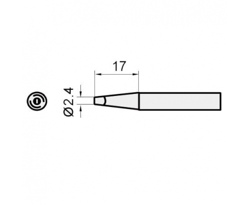 Жало для паяльника ProsKit 5SI-216N-1.6D