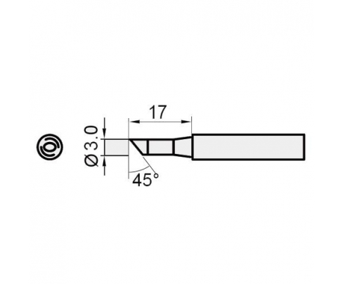 Жало для паяльника ProsKit 5SI-216N-3C