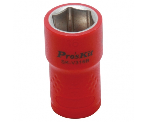 Торцовая головка изолированная 3/8" 16 мм Proskit SK-V316B