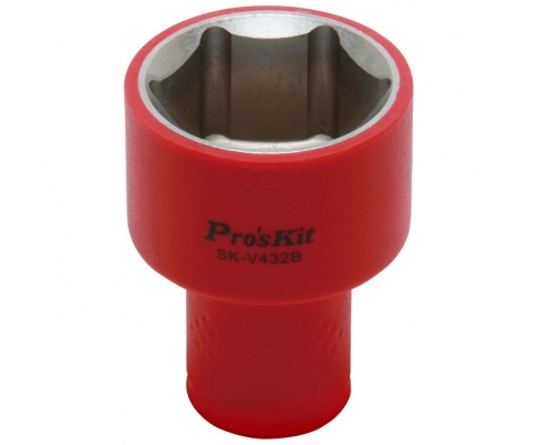Торцовая головка изолированная 1/2" 32 мм Proskit SK-V432B