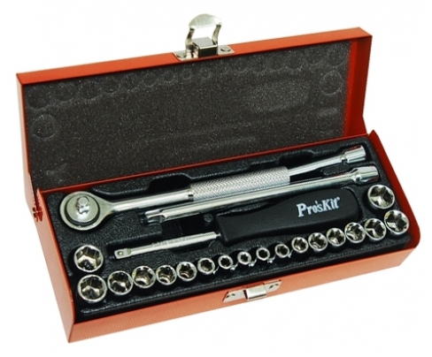 Набор торцовых головок с ключом ProsKit 8PK-SD016