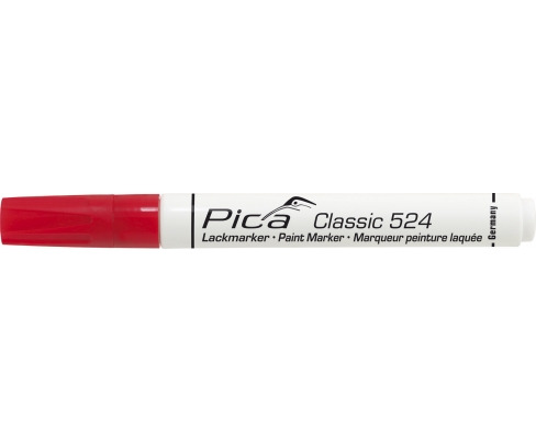 Маркер жидкий промышленный красный Classic Pica 524/40